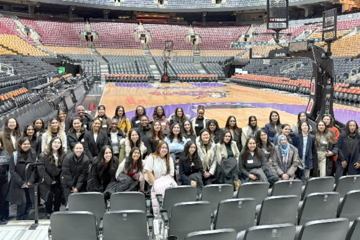 Humber Students Represent at Exclusive AHF x MLSE Networking Experience