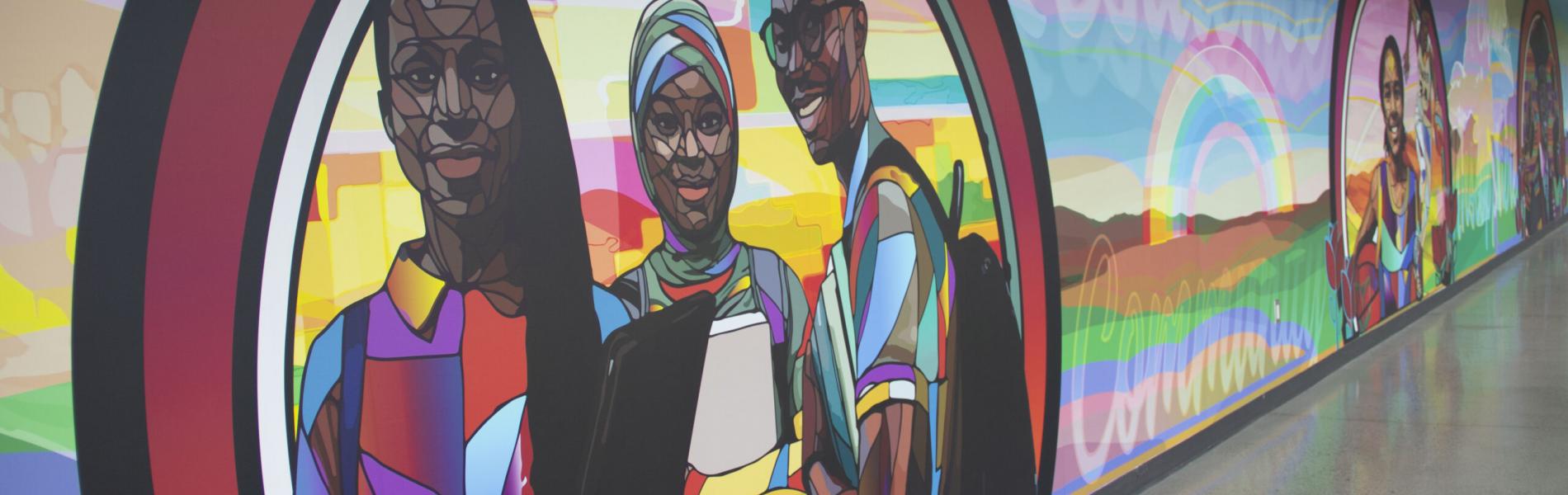 Humber inclusion belonging mural