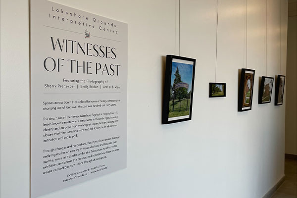 Witnesses of the Past sign