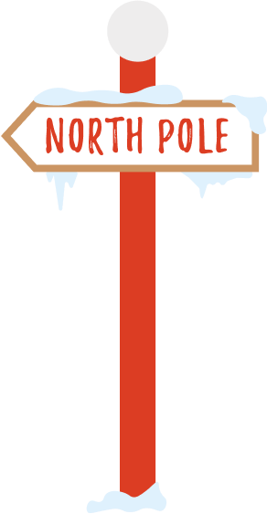 north pole icon