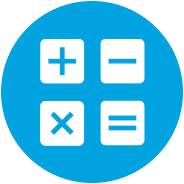 Math symbols icon