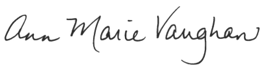 Ann Marie Vaughan Signature