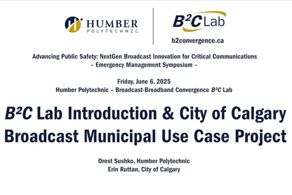 Advancing public safety symposium: B2C lab introduction video