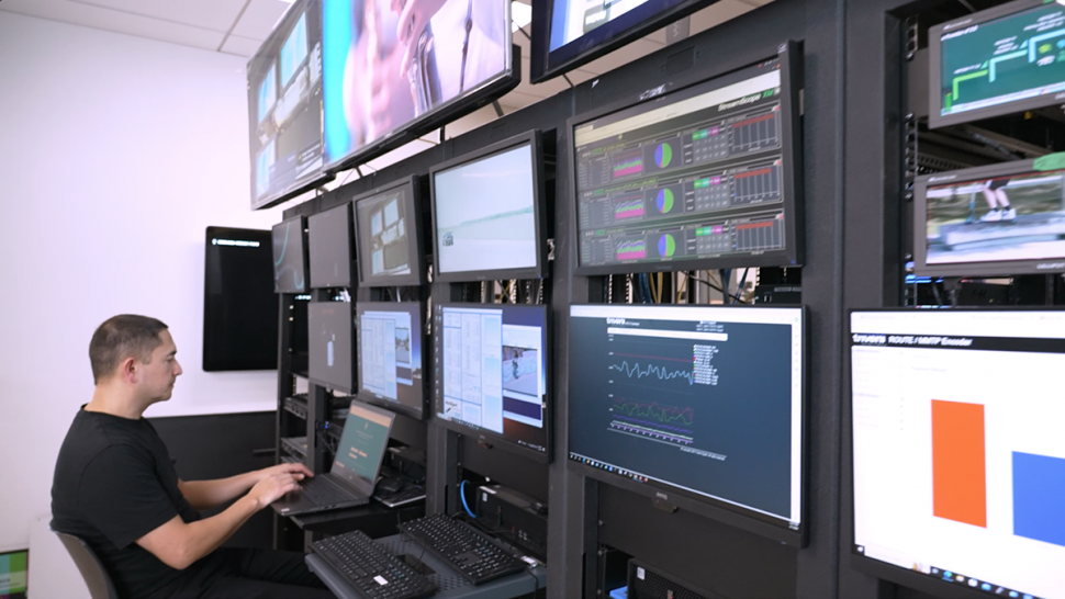 Person working on computer