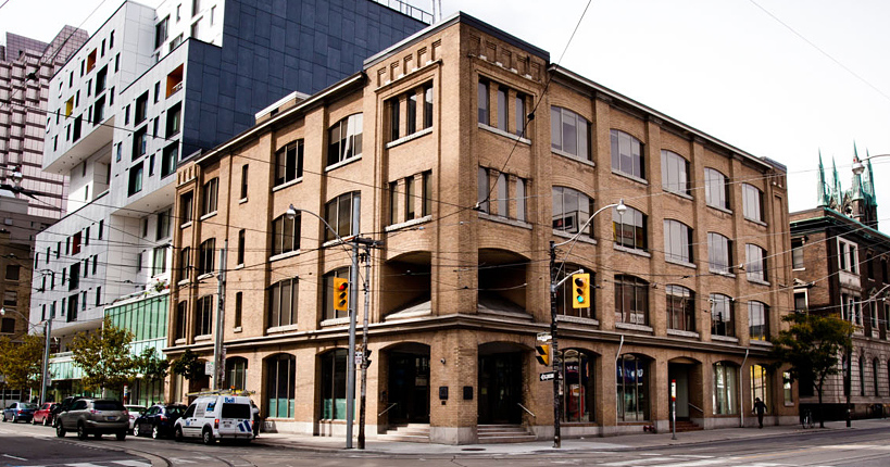 70 Richmond St E Suite 201, Toronto, ON M5C 1N8 managed by Allied Properties. Photo from Allied Properties.