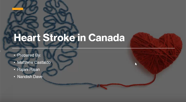 Heart Stroke Probability in Canada