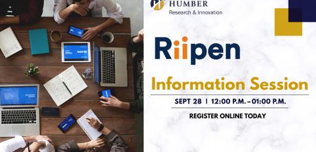 Riipen Information Session, Sept 28, 12:00 p.m. to 1:00 p.m.