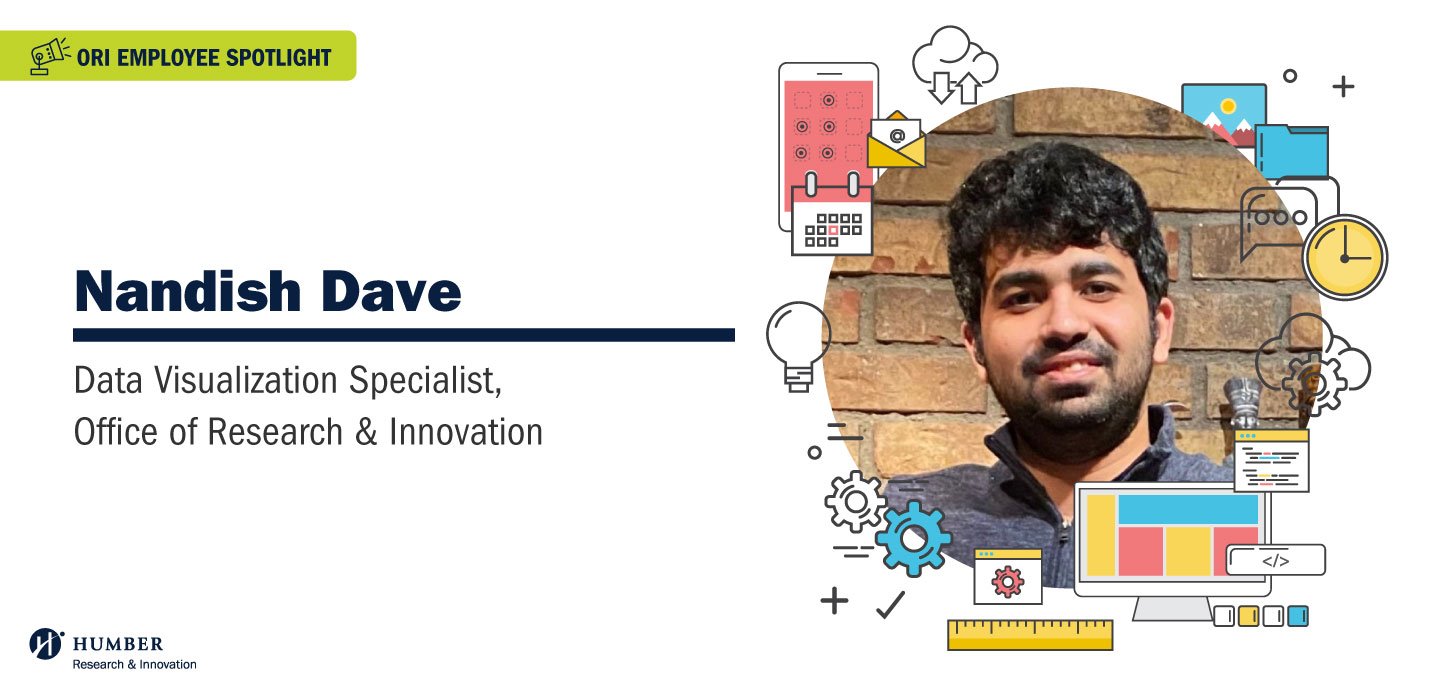 ORI Employee Spotlight: Nandish Dave, Data Visualization Specialist, Office of Research & Innovation