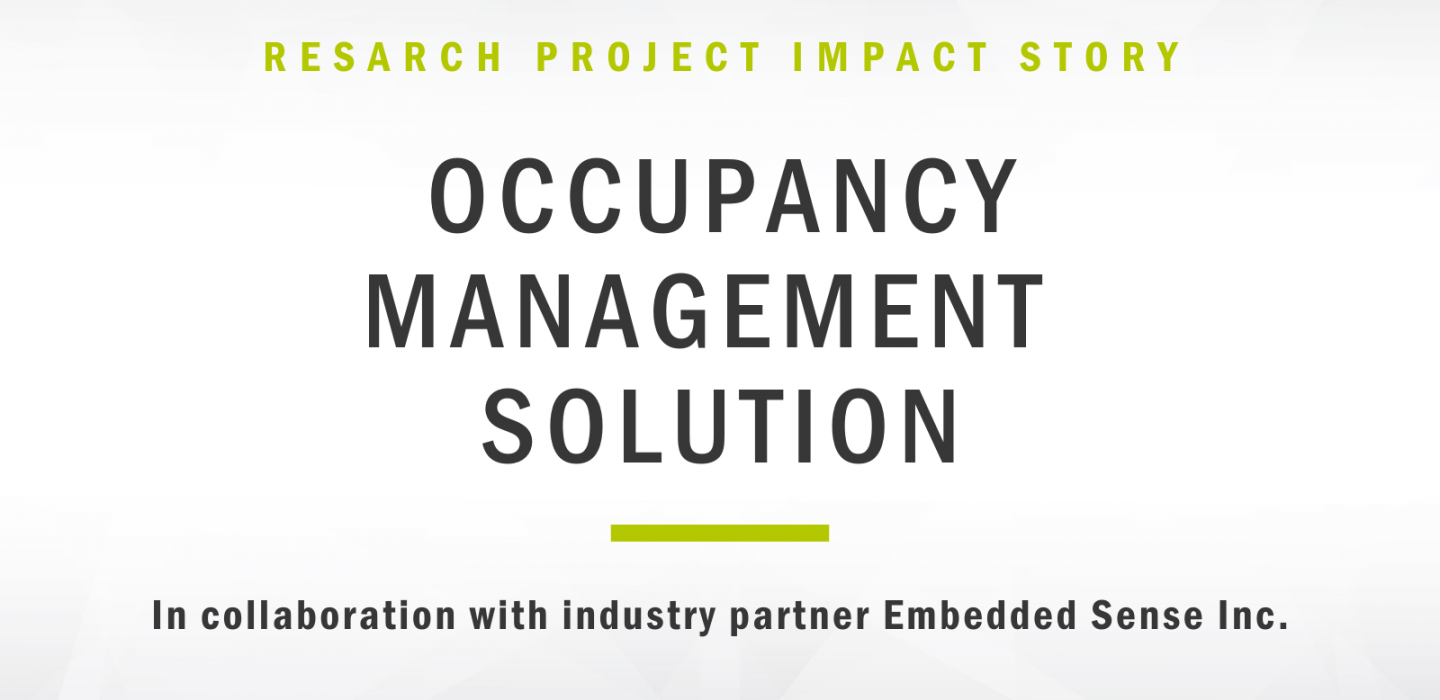 Banner with Occupancy Management Solution text