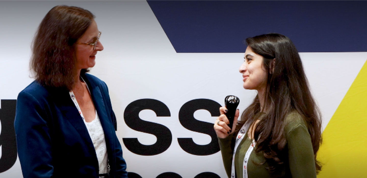 Wrapping up the interview with Anne-Sophie Damelincourt at ESOMAR Congress 2022
