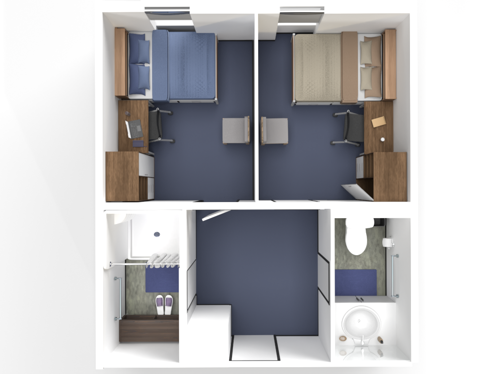 Semi-suite room