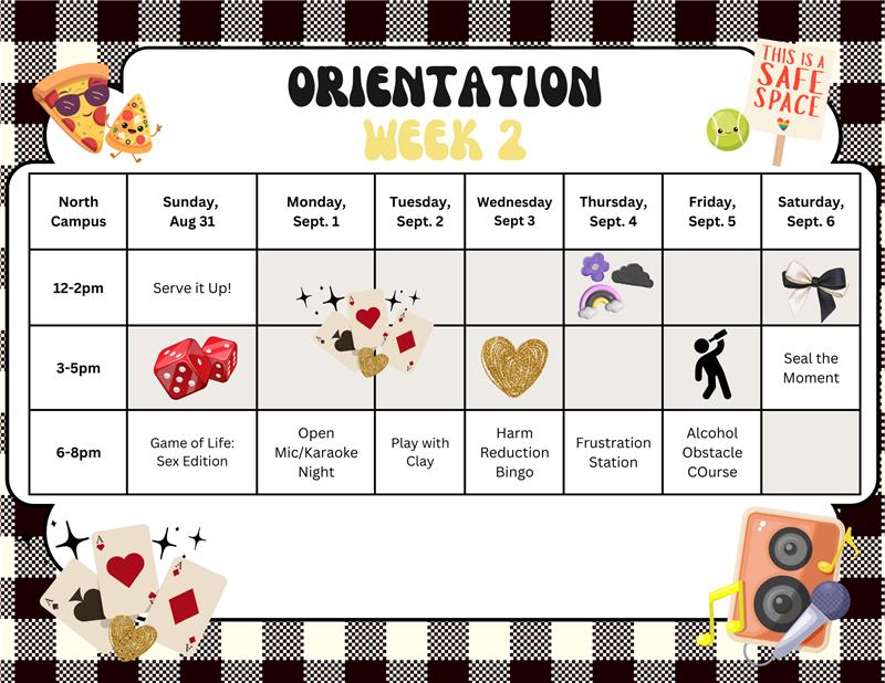North Residence Orientation Week 2