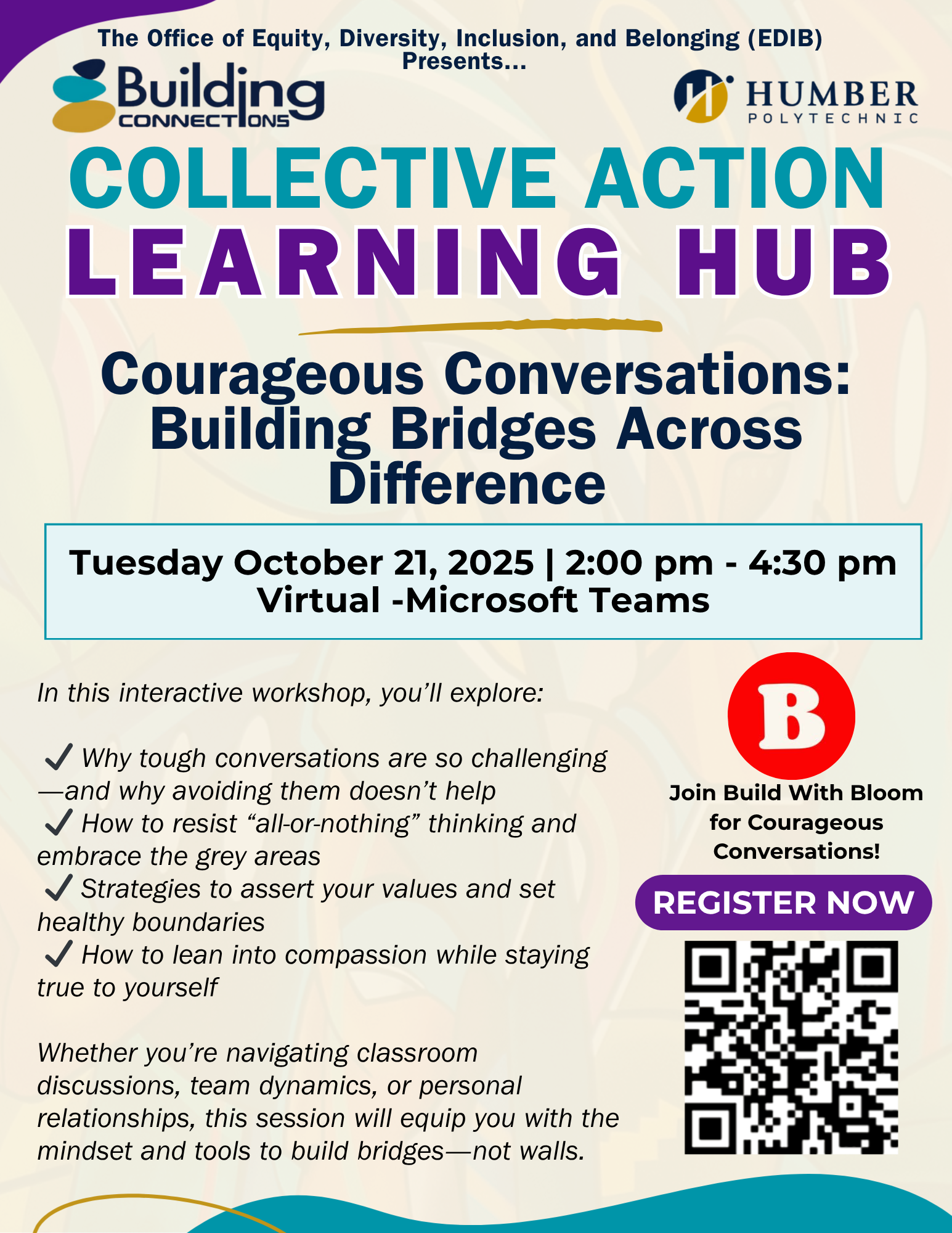 Courageous Conversations: Building Bridges Across Difference 