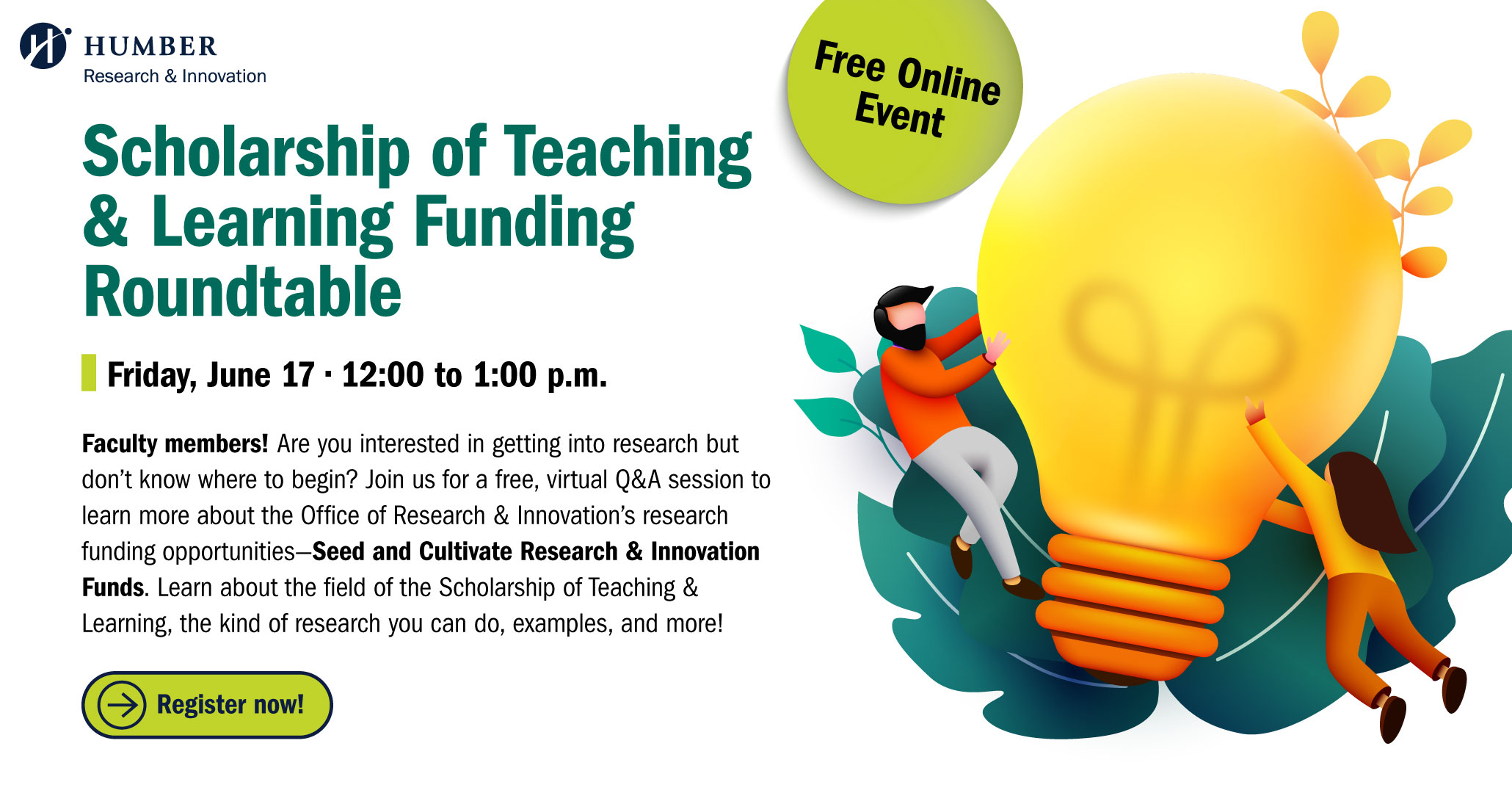 Scholarship of Teaching and Learning Funding Roundtable Humber Communiqué