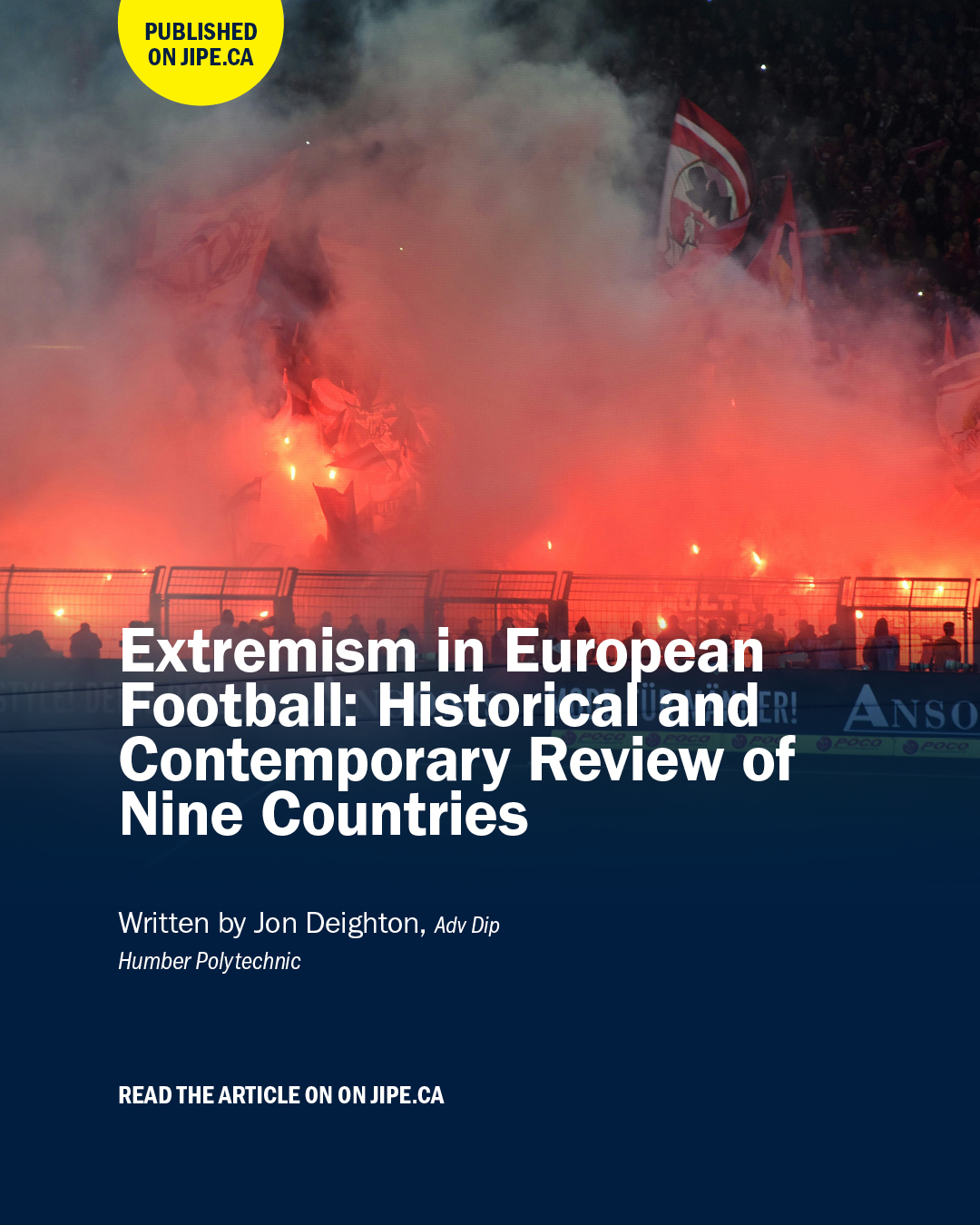 Flames and smoke engulfing a crowd at night.