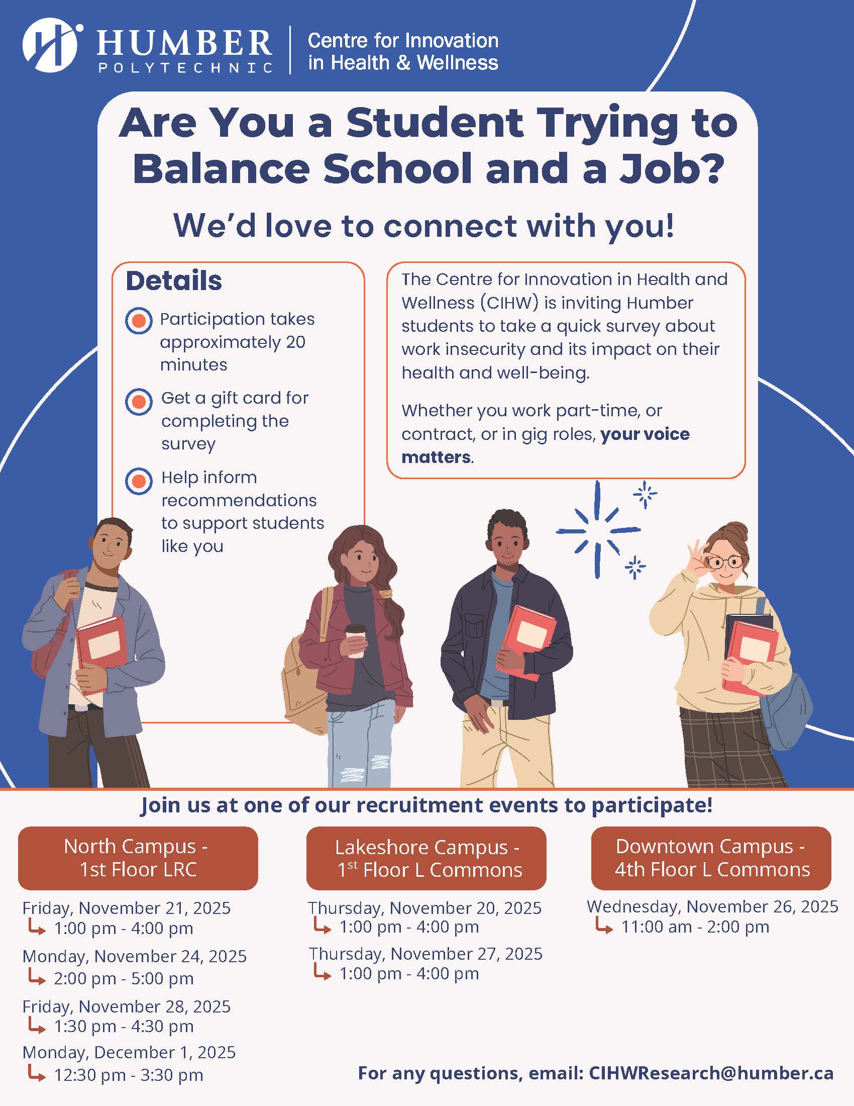 Poster for CCSIF Recruitment.