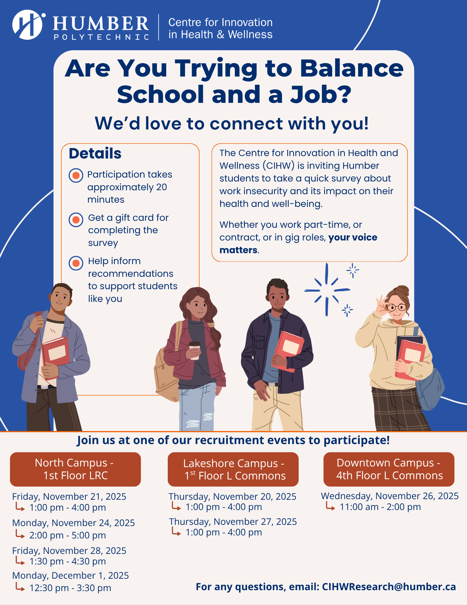 Poster for CCSIF Recruitment.