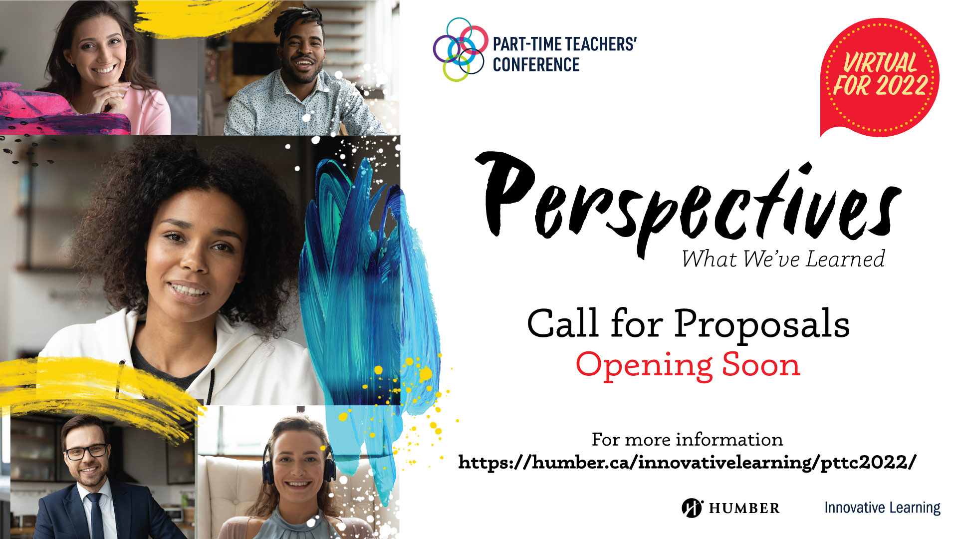 Part-Time Teachers Conference (PTTC): Call for Proposals Opens Soon