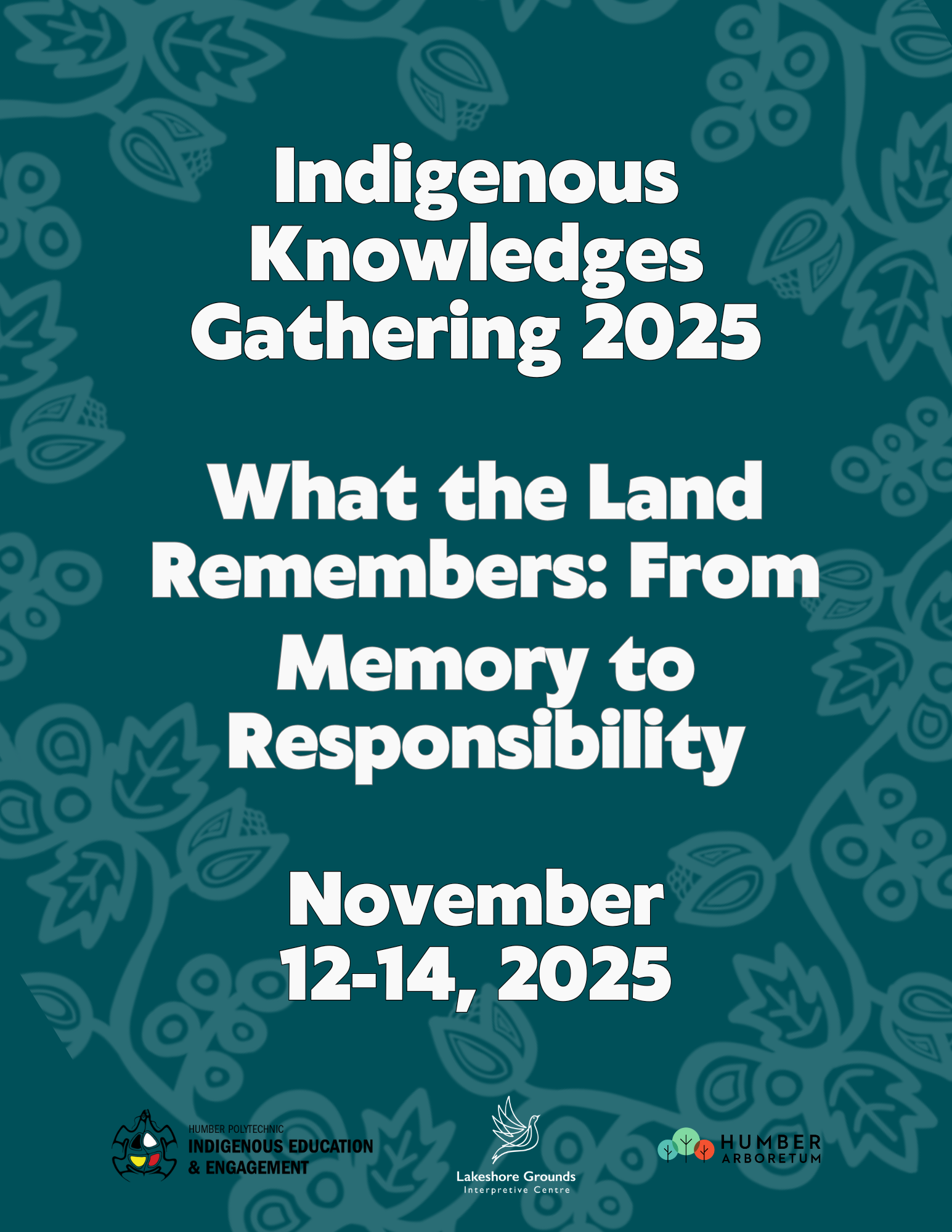 Indigenous Knowledges Gathering poster