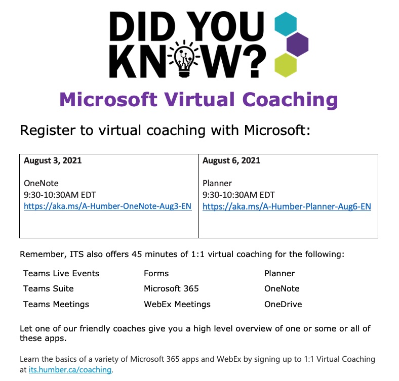 Did You Know - MS Training - OneNote and Planner