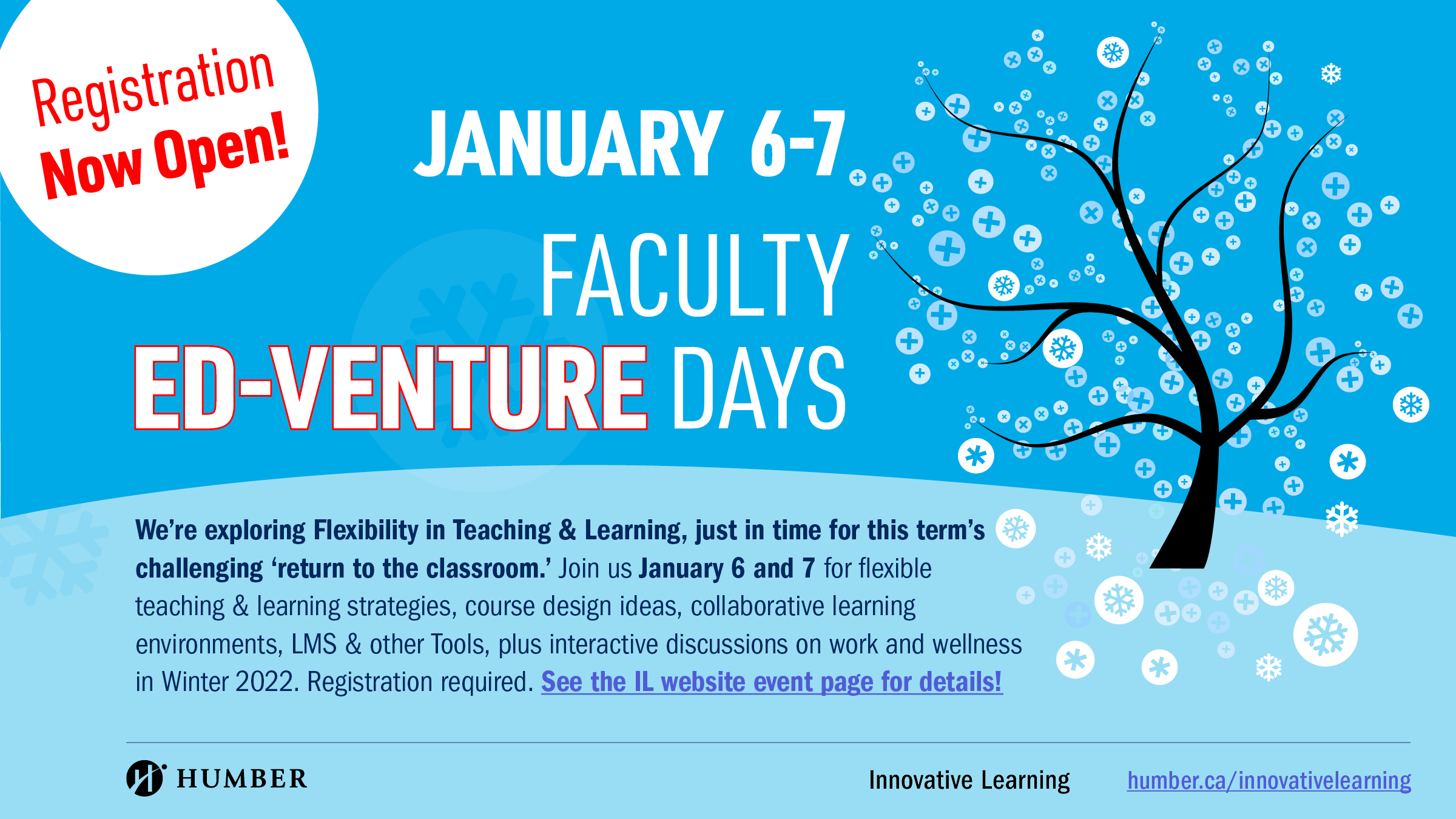 Registration Now Open: Faculty ED-Venture Days - January 6-7, 2022