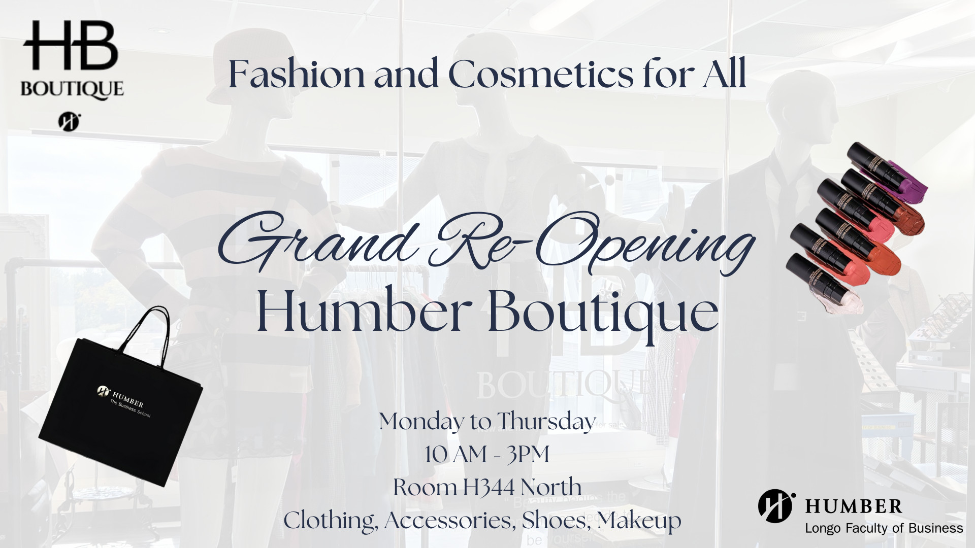 Grand Re-Opening of the Humber Boutique