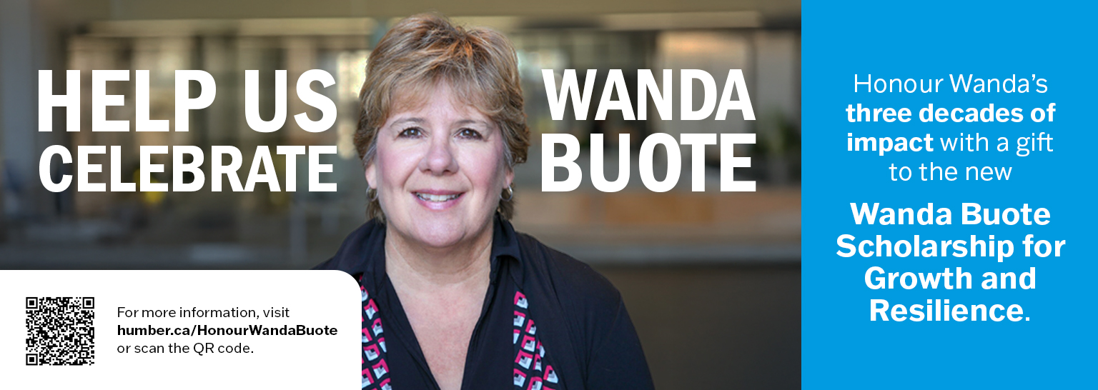 Help Us Celebrate Wanda Buote A woman with blonde shoulder length hair smiling.