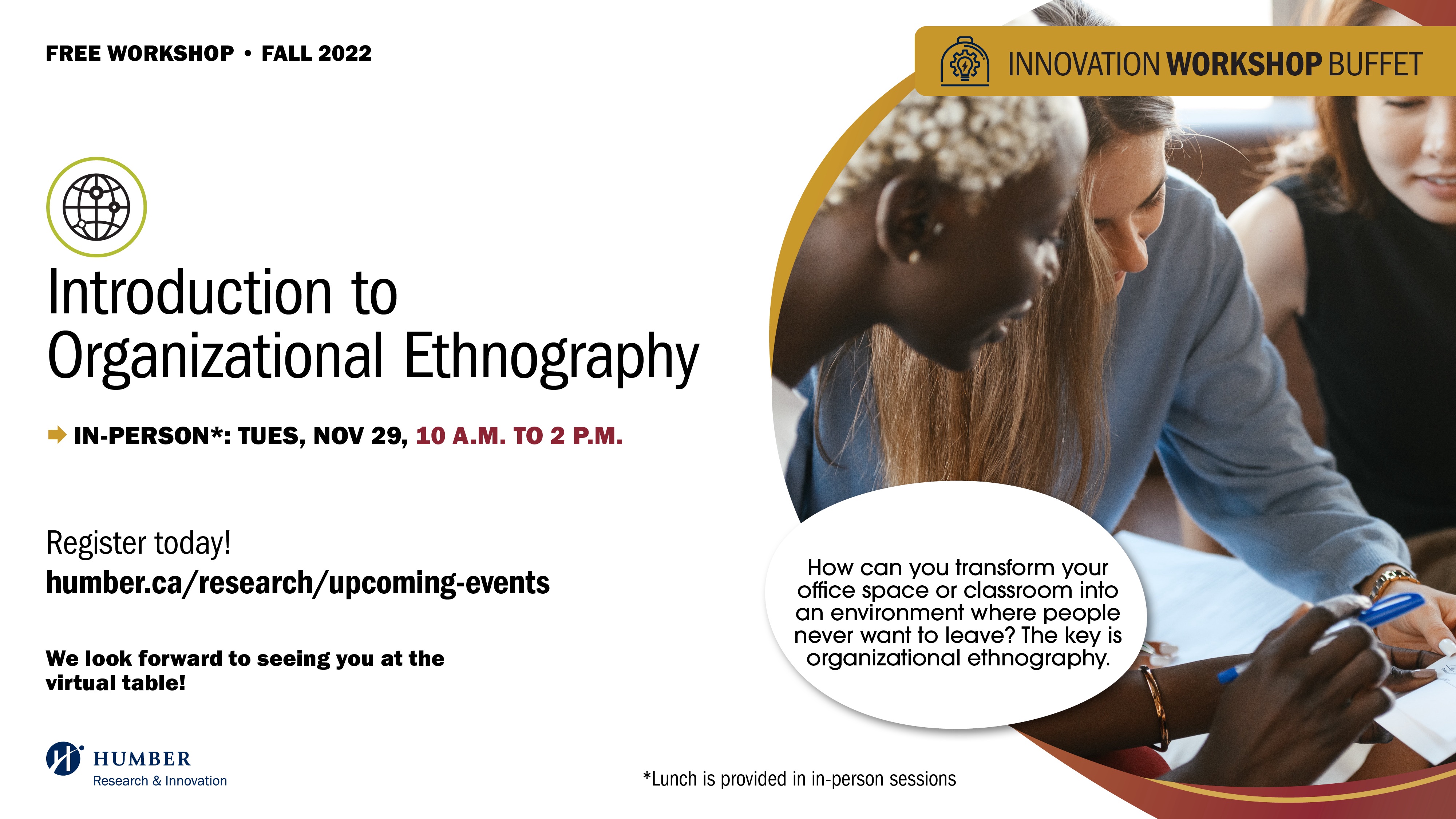 Introduction to Organizational Ethnography Workshop