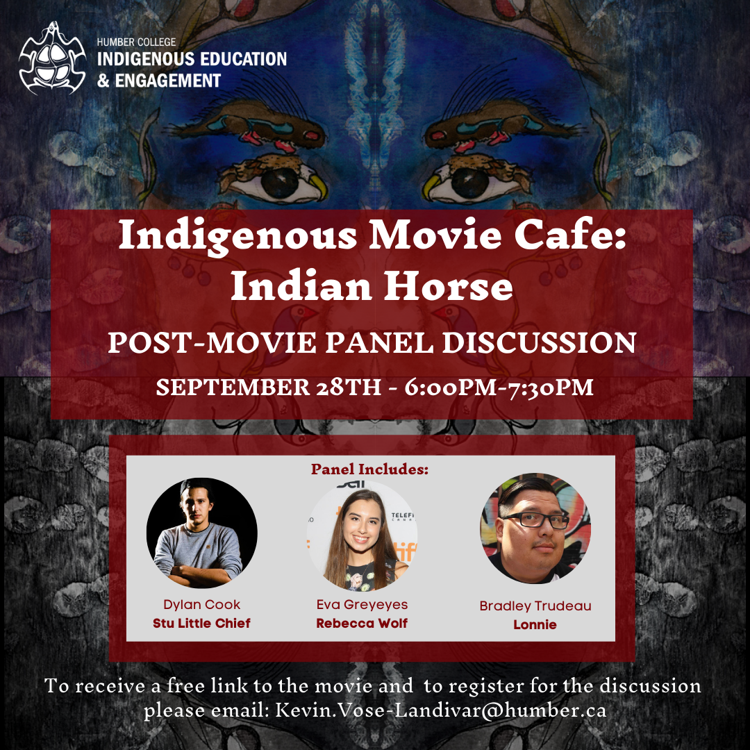 Panel on September 28 from 6:00pm to 7:30pm, please email kevin.vose-landivar@humber.ca for the registration link!