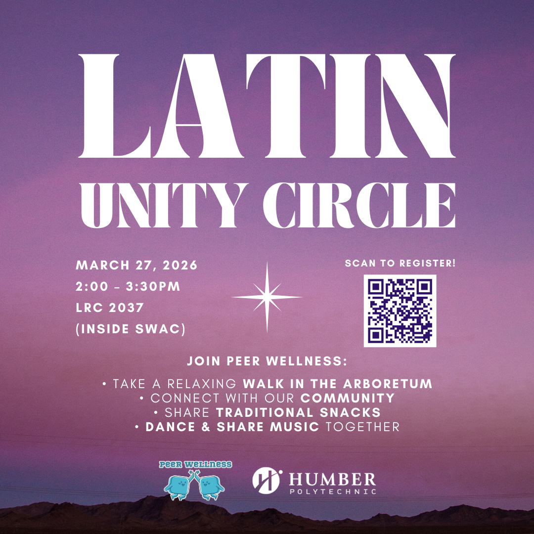Poster for Latin Unity Circle on March 27.