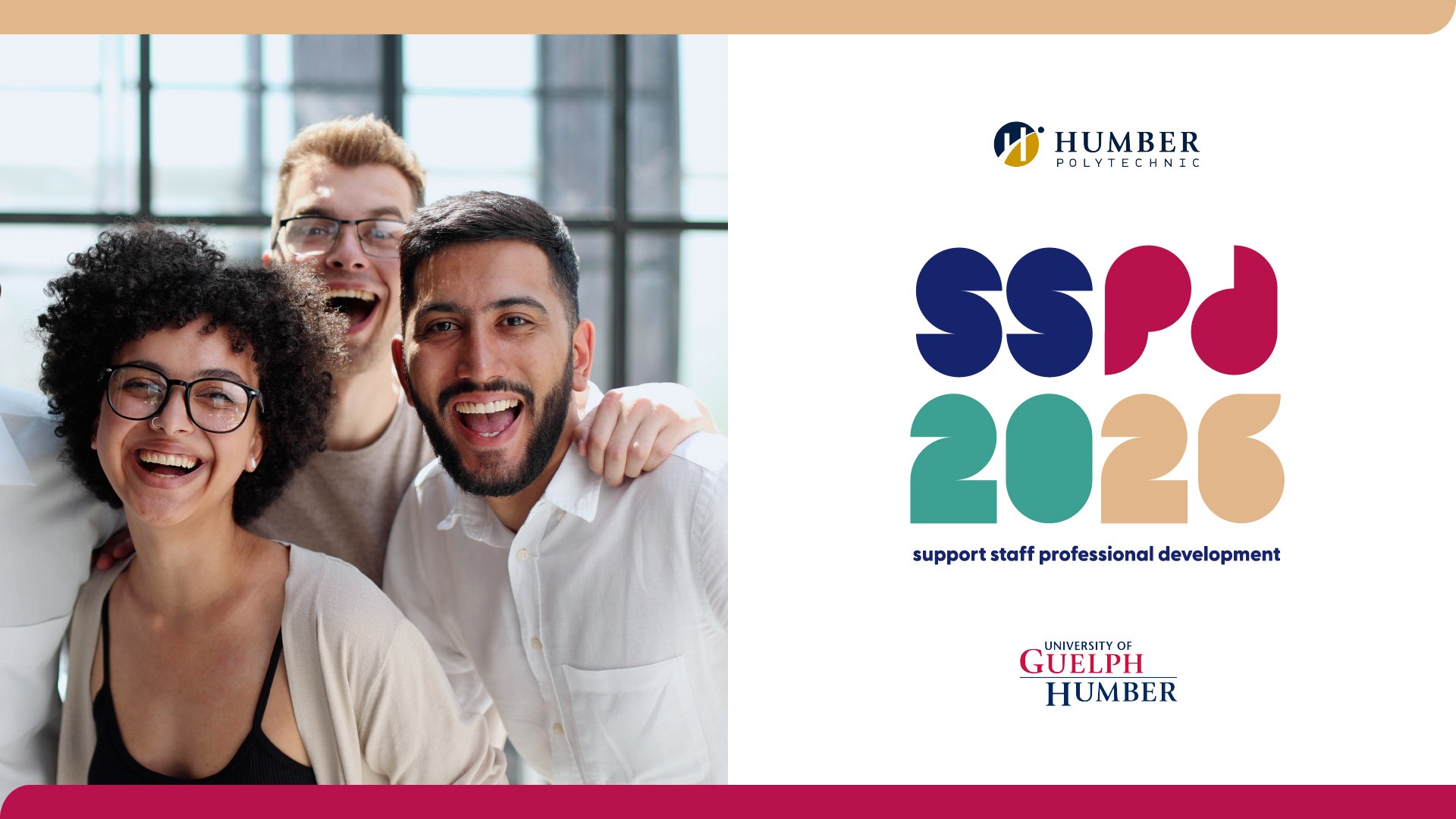 Support Staff Professional Development Event Poster