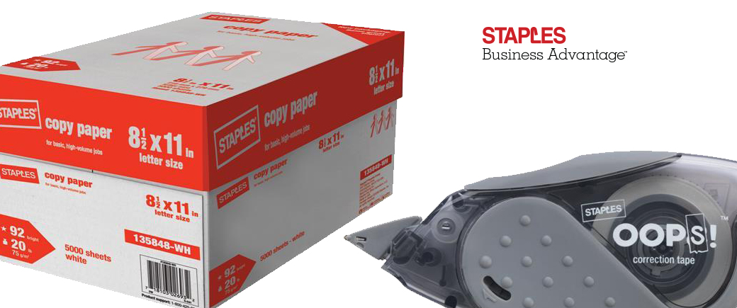 Staples Banner