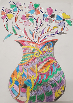 Arti Singh-Flower Vase 