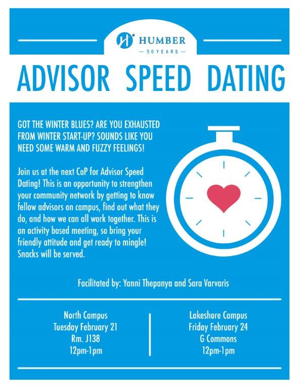 Advisor Speed Dating