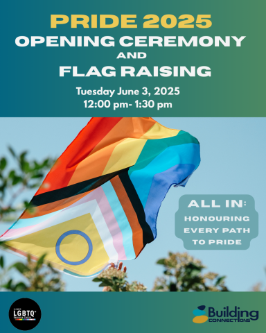PRIDE MONTH 2025: OPENING CEREMONY AND FLAG RAISING | Student Services