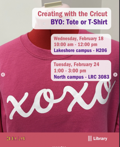 Create with Cricut: Idea Lab | Student Services