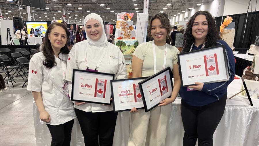 Clean sweep for Humber students at cake competition