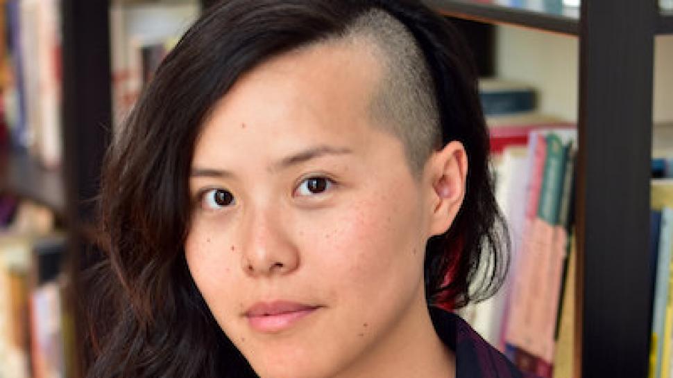 Kim Fu is the winner of the 26th annual Danuta Gleed Literary Award. A head and shoulders picture of a person.