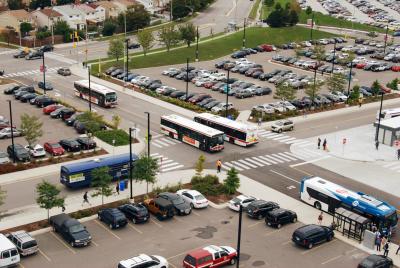 Humber College North Campus parking lot