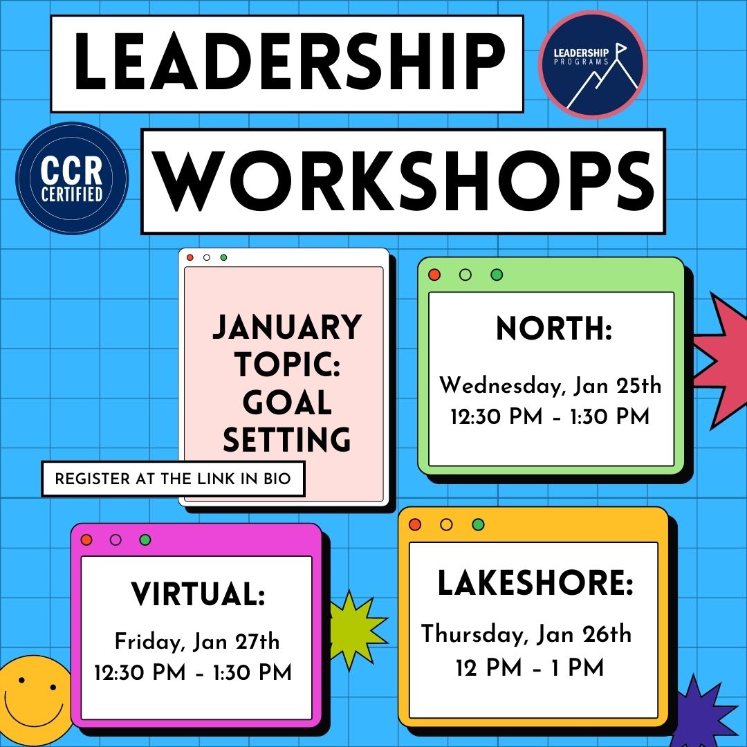 Leadership January Workshop: Goal Setting Schedule