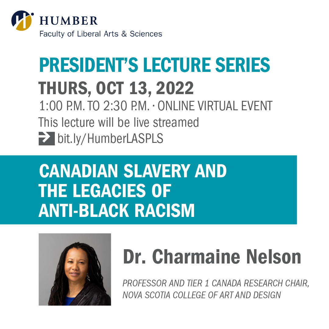 President's Lecture Series: Dr. Charmaine Nelson