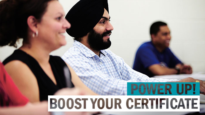 Power Up! Boost your certificate