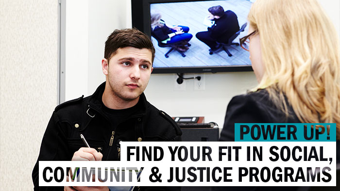 power up! find your fit in social, community and justice programs