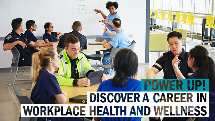 power up! discover a career in workplace health and wellness