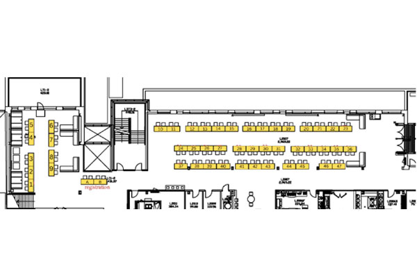 Floor Plan of Lakeshore Campus