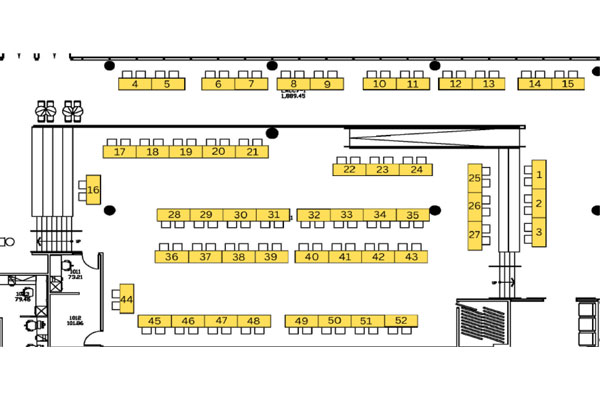 Floor Plan of North Campus