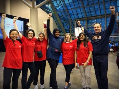 Photo #9 of gallery Student CN Tower Climb - 2014